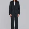 Blazer Libertine de corte entallado con rayas finas