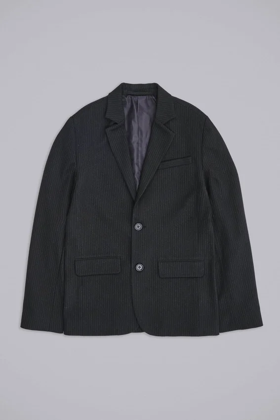 Blazer Libertine de corte entallado con rayas finas