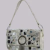 Bolso de hombro «Chara» con espejos metalizados