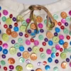 Bolso de hombro con botones «Mavie»