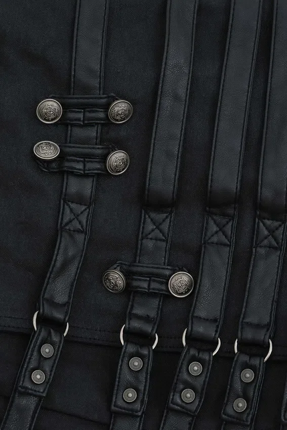 Bolso tipo cartera de denim recubierto «Drummer»
