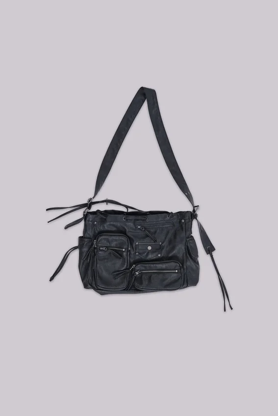 Bolso tipo cartera de imitación de cuero