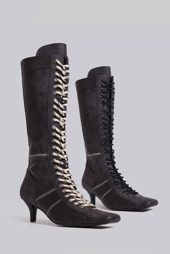 Botas de boxeo «Brooke» negras