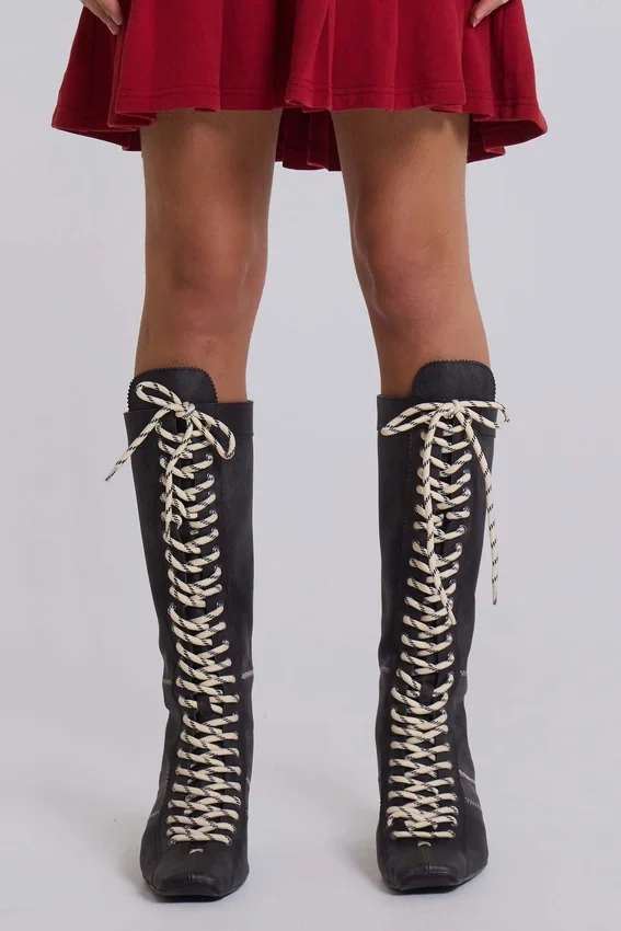 Botas de boxeo «Brooke» negras