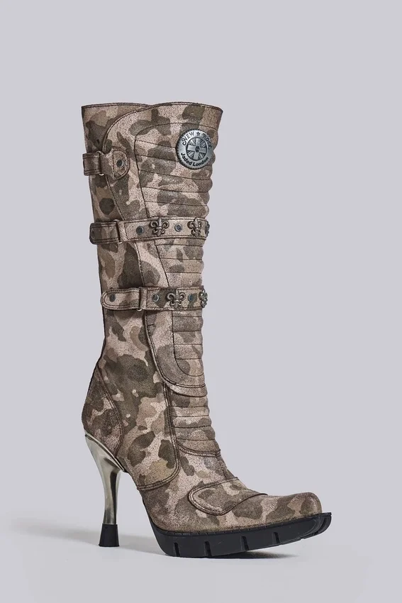 Botas de camuflaje de combate