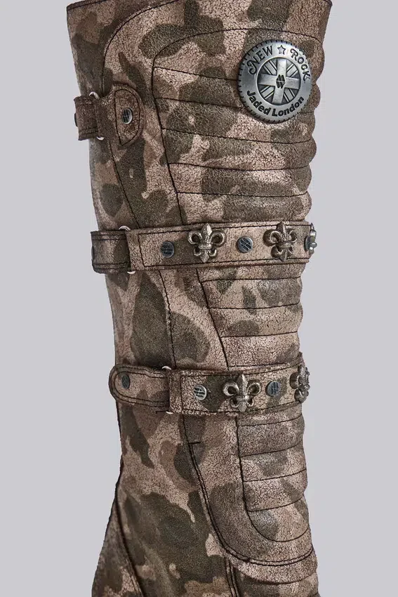 Botas de camuflaje de combate