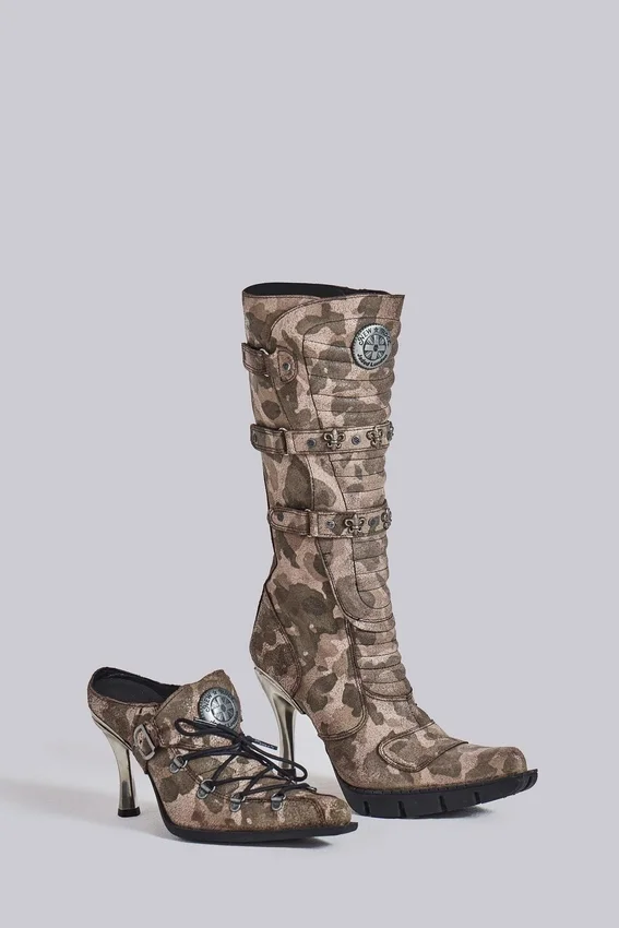 Botas de camuflaje de combate