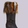 Botas de tacón con piel sintética «Fauna»