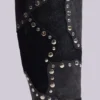 Botas hasta la rodilla con tachuelas «Shadow»