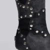 Botas hasta la rodilla con tachuelas «Shadow»