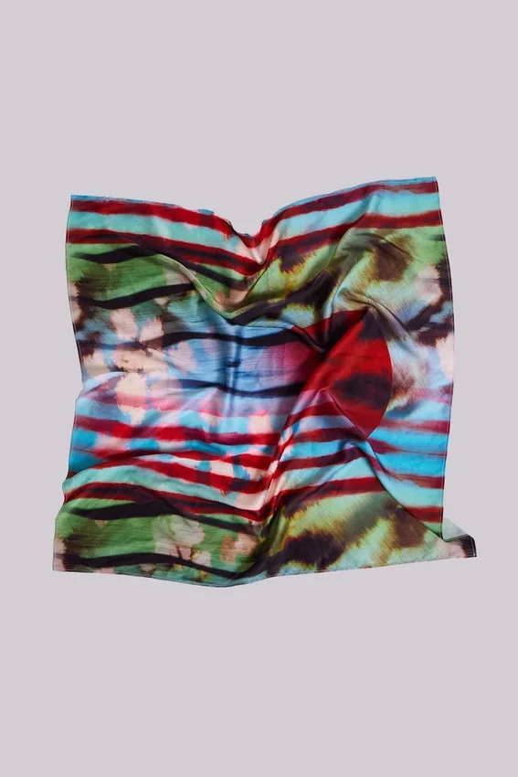 Bufanda bandana multiusos de satén Solaris