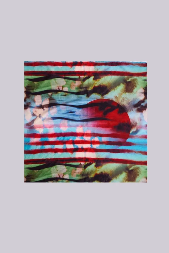 Bufanda bandana multiusos de satén Solaris