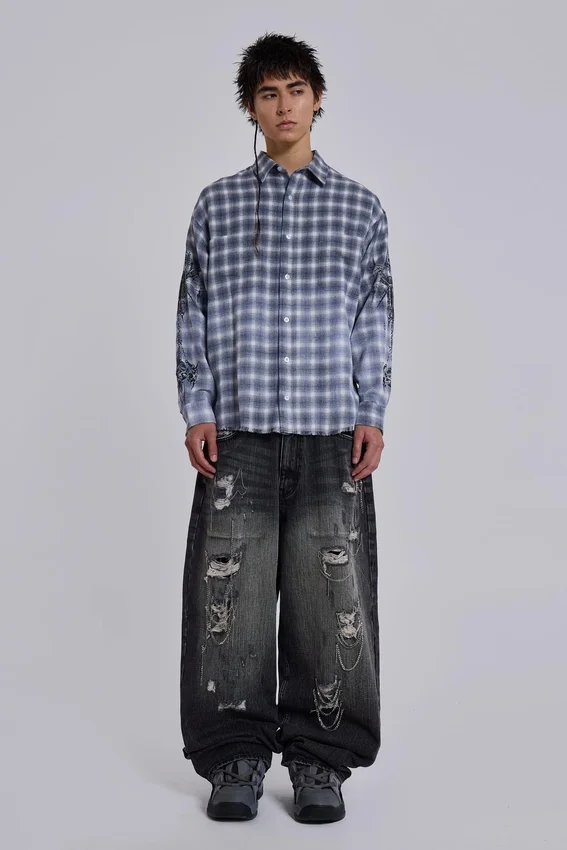 Camisa de franela «Inked» de Kasper