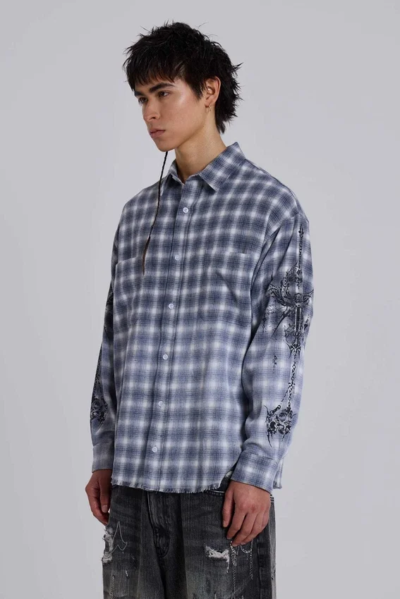 Camisa de franela «Inked» de Kasper