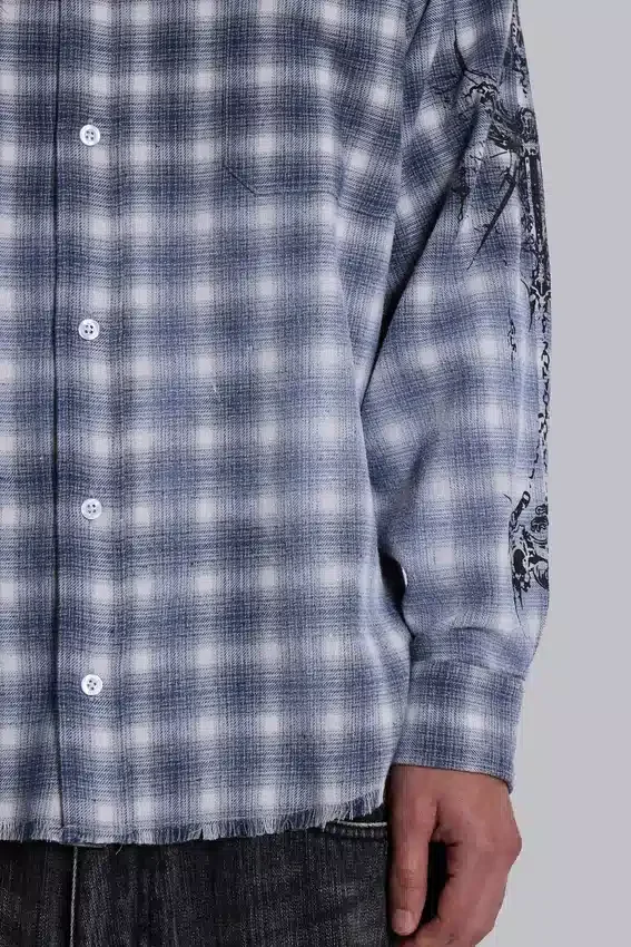Camisa de franela «Inked» de Kasper