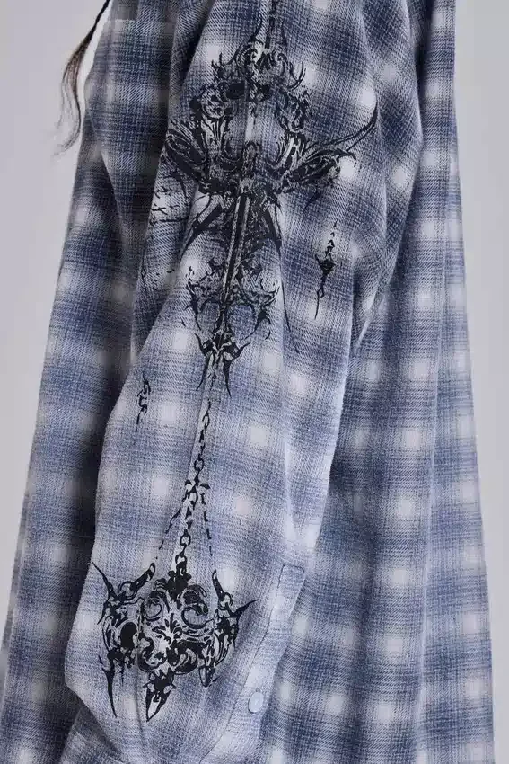 Camisa de franela «Inked» de Kasper