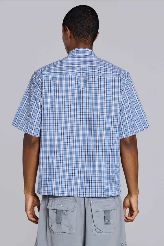 Camisa de imitación de cuadros