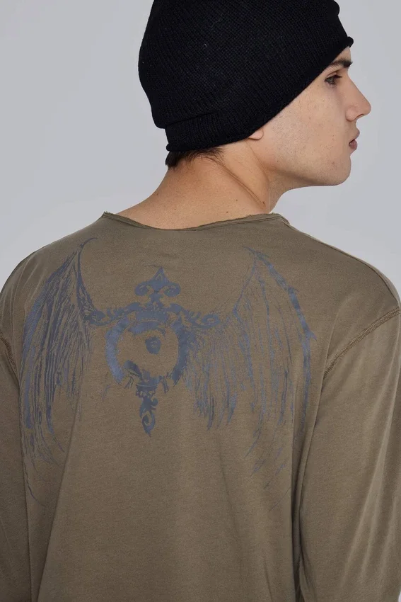 Camisa Henley de Republique