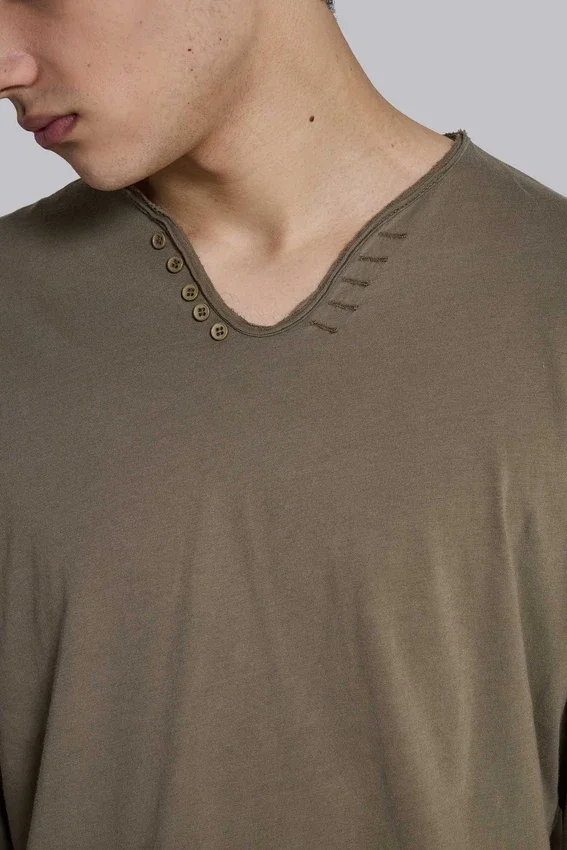 Camisa Henley de Republique