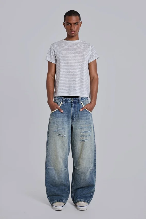 Camiseta a rayas «Mist»