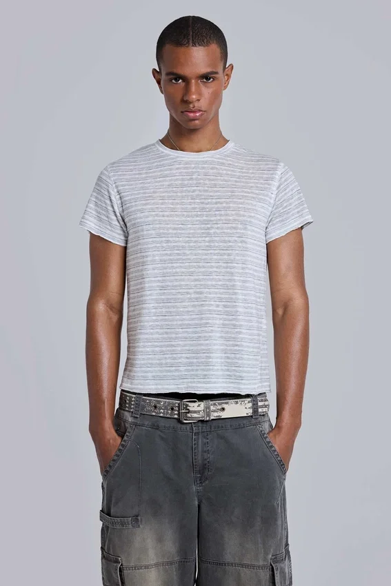 Camiseta a rayas «Mist»