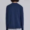 Camiseta azul marino «Kasper Digi Waffle»