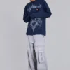 Pantalones cargo «Decoy» en gris lavado