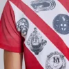 Camiseta con cuello en V «Crest»