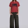 Camiseta corta en rojo «Quasi»