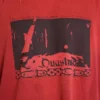 Camiseta corta en rojo «Quasi»
