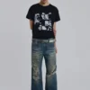 Camiseta corta «Gun Girl»