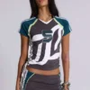 Camiseta de fútbol para bebé n.º 5 con cordones