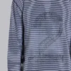 Camiseta de manga larga azul marino con 62 rayas