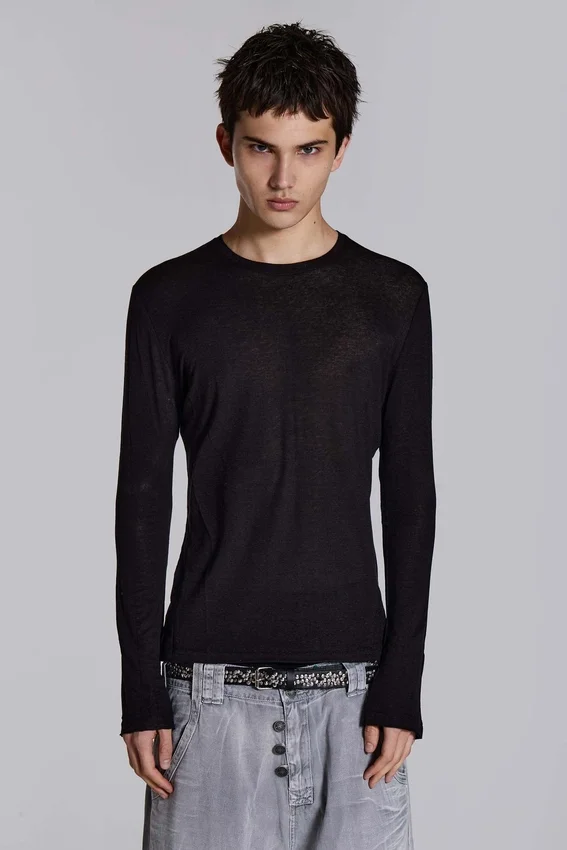 Camiseta de manga larga «Black Mist»
