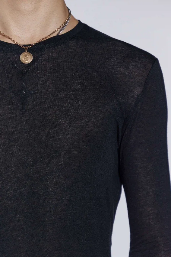 Camiseta de manga larga «Black Mist»