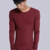 Camiseta de manga larga «Burgundy Haze»