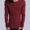 Camiseta de manga larga «Burgundy Haze»