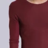 Camiseta de manga larga «Burgundy Haze»