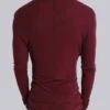 Camiseta de manga larga «Burgundy Haze»