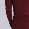Camiseta de manga larga «Burgundy Haze»