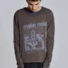 Camiseta de manga larga de doble capa de Noise