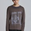 Camiseta de manga larga de doble capa de Noise