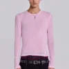 Camiseta de manga larga «Pink Mist»