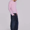 Camiseta de manga larga «Pink Mist»