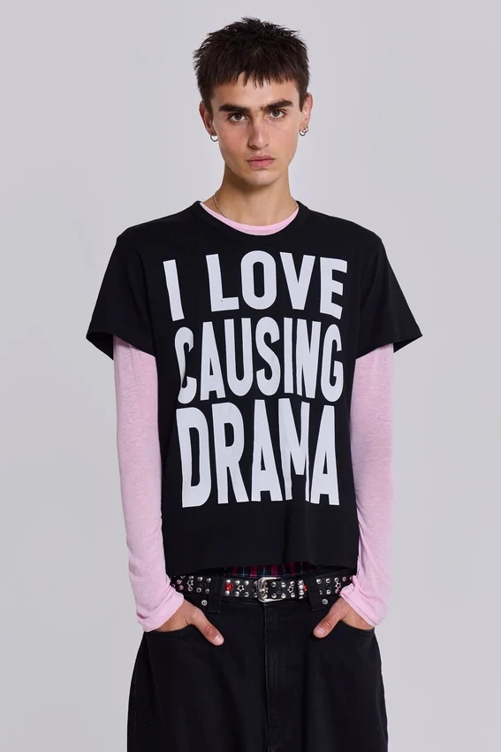 Camiseta de manga larga «Pink Mist»
