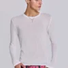 Camiseta de manga larga «White Mist»