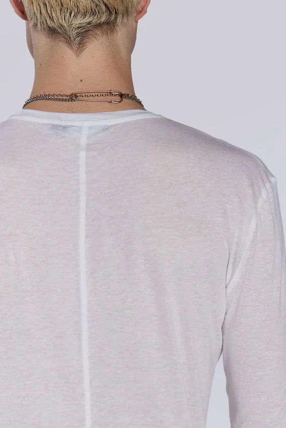 Camiseta de manga larga «White Mist»