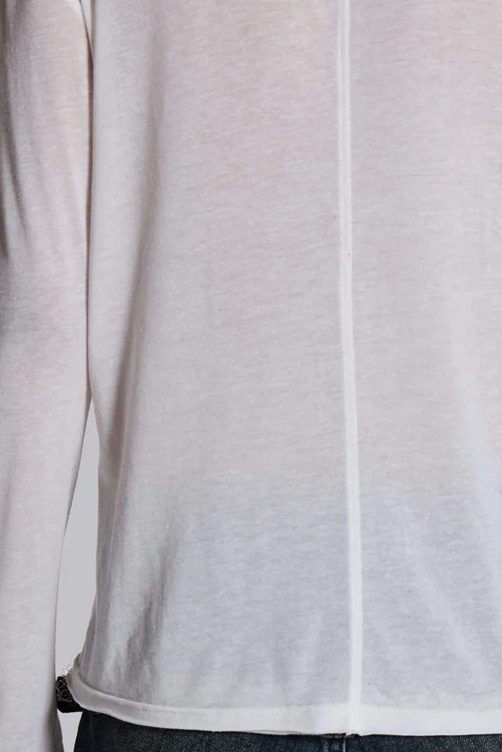 Camiseta de manga larga «White Mist»