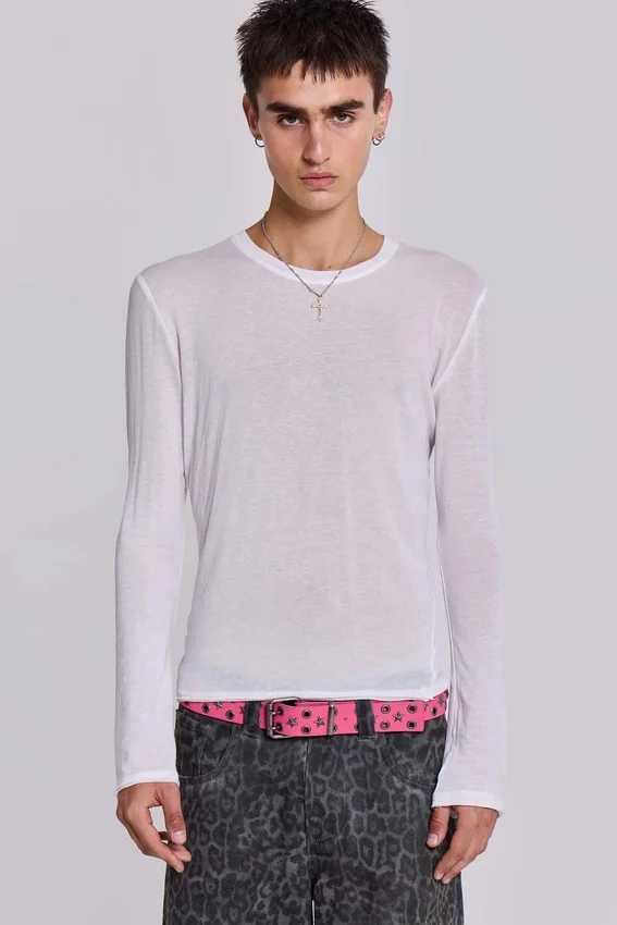 Camiseta de manga larga «White Mist»