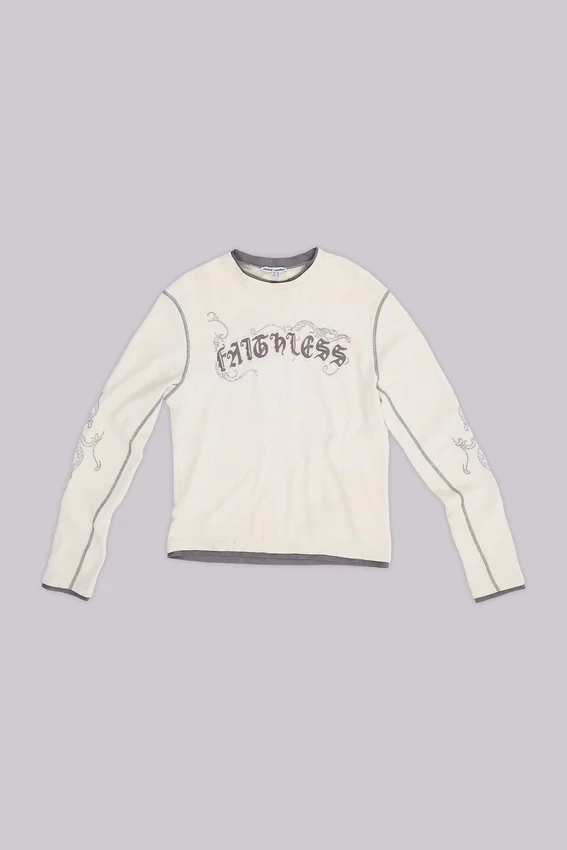 Camiseta de punto de Faithless para la parte de arriba